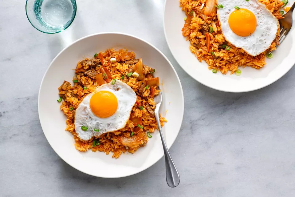 Công thức Cơm chiên kim chi Hàn Quốc